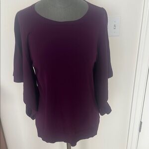 Elegant Purple Women's Top
